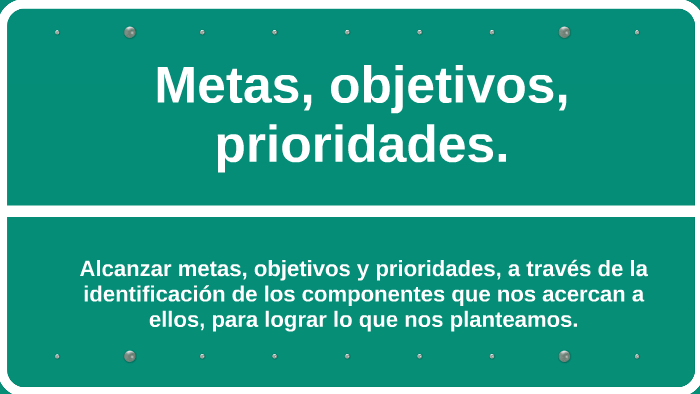 Diferencia Entre Objetivos Y Metas Metas Objetivo Dif 4028