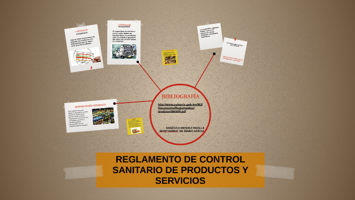 REGLAMENTO DE CONTROL SANITARIO DE PRODUCTOS Y SERVICIOS by Paola