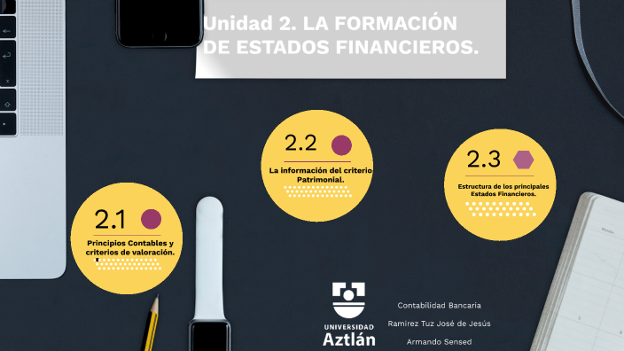 Unidad 2. La formacion de Estados Financieros by Jose Ramirez on Prezi