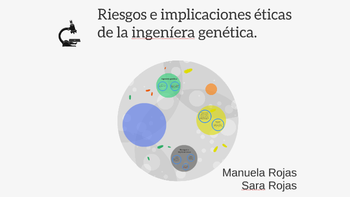 Riesgos e implicaciones éticas de la ingeníera genética. by Manuela