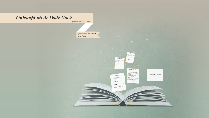 Ontsnapt uit de Dode Hoek by Lucas Vaes on Prezi