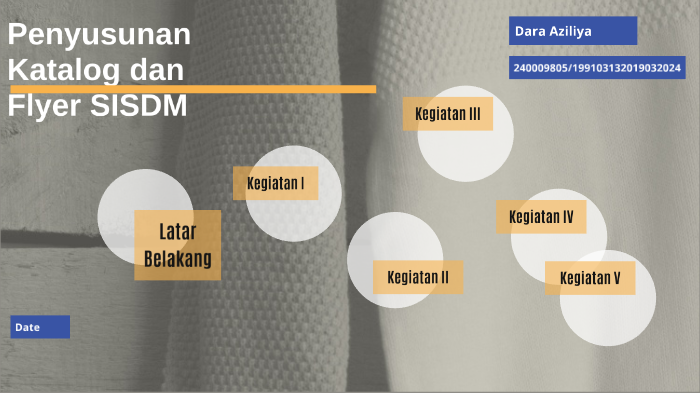 PENYUSUNAN KATALOG DAN FLYER APLIKASI SISDM BPK RI By Dara Aziliya