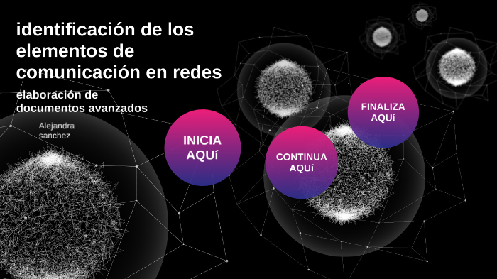 identificación de los elementos de comunicación en las redes by