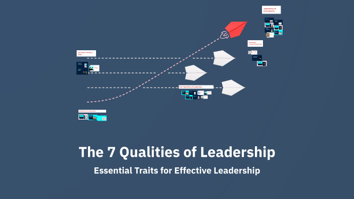 The 7 Qualities of Leadership by Melanie Janzen on Prezi