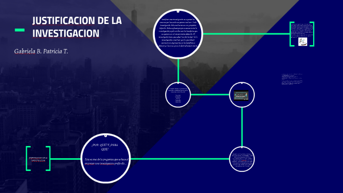 JUSTIFICACION DE LA INVESTIGACION by Elsa Zamar Torres on Prezi