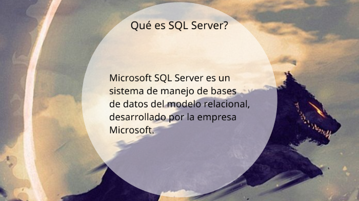 SQL server by DBladeDraxx on Prezi