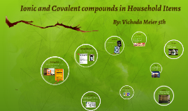 Ionic And Covalent Compounds In Household Items By Vichada M