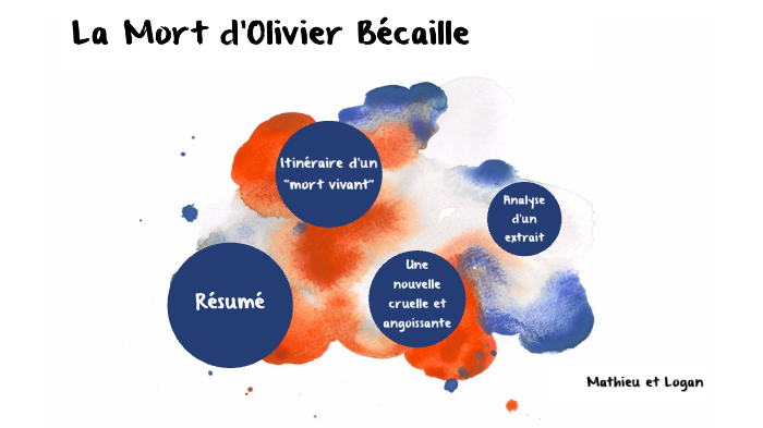 La Mort d'Olivier Bécaille by Logan Rigolet on Prezi