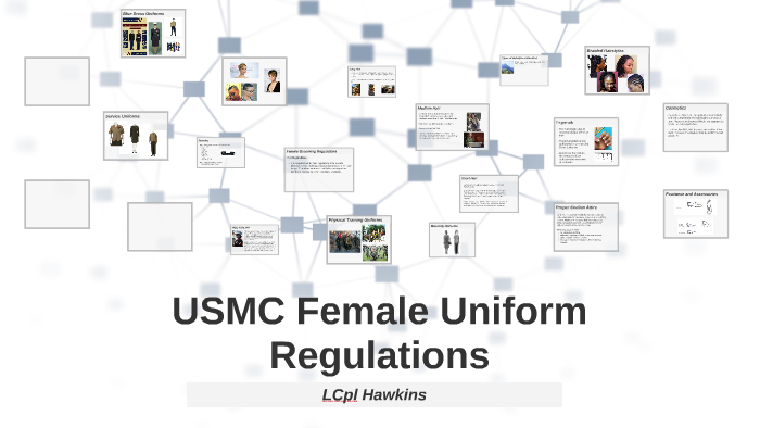 USMC Female Uniform Regulations by Dakeya Hawkins on Prezi