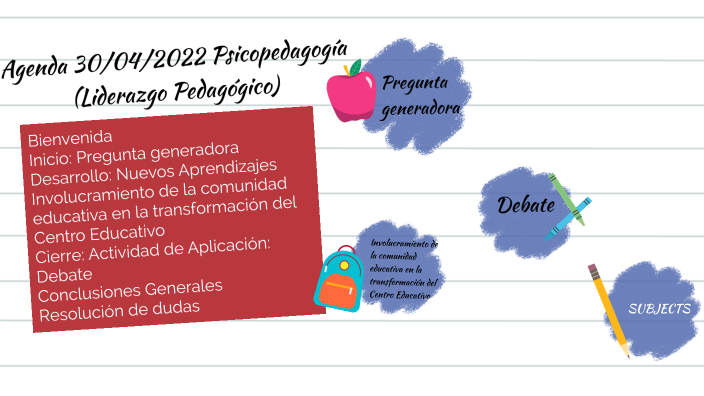 Clase No. 15 Involucramiento de la comunidad educativa by Celeste López ...