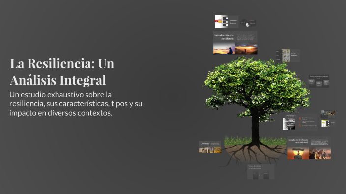 La Resiliencia: Un Análisis Integral by jorge elorza on Prezi
