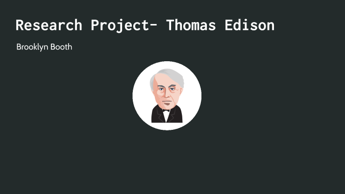 thomas edison presentation