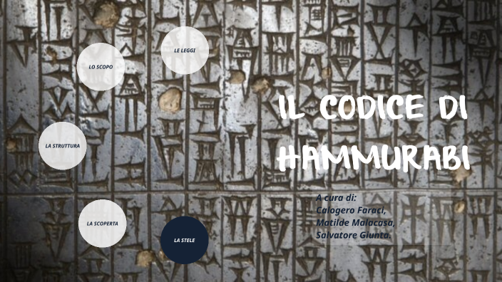 IL CODICE DI HAMMURABI by Giusy Petrino on Prezi
