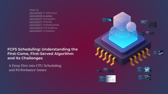 FCFS Scheduling: Understanding the First-Come, First-Served Algorithm ...