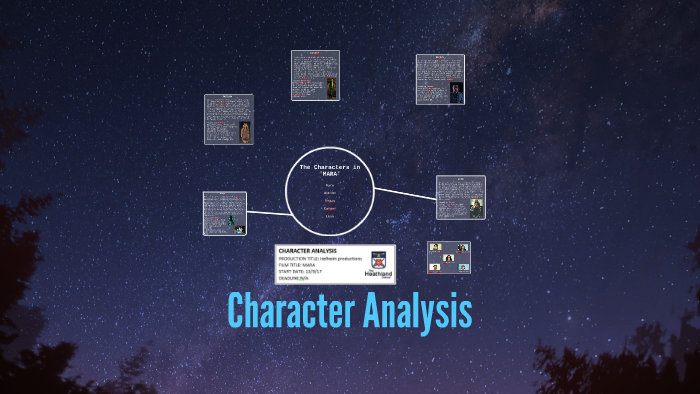 Character Analysis by Rome Novchester on Prezi