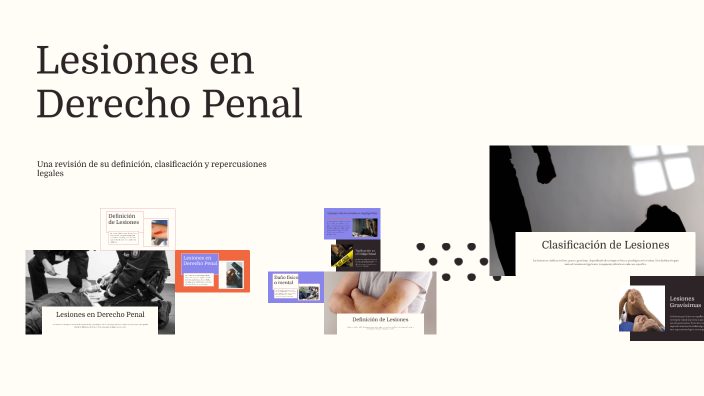 Lesiones en Derecho Penal by Axl Rodas on Prezi