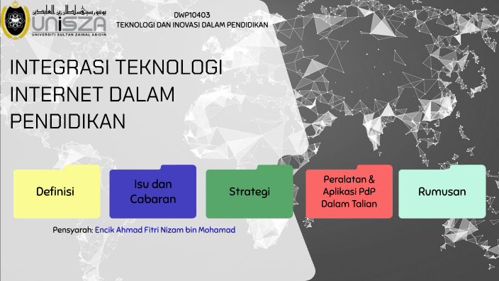 INTEGRASI TEKNOLOGI DALAM PENGAJARAN DAN PEMBELAJARAN by nursyakirah ...