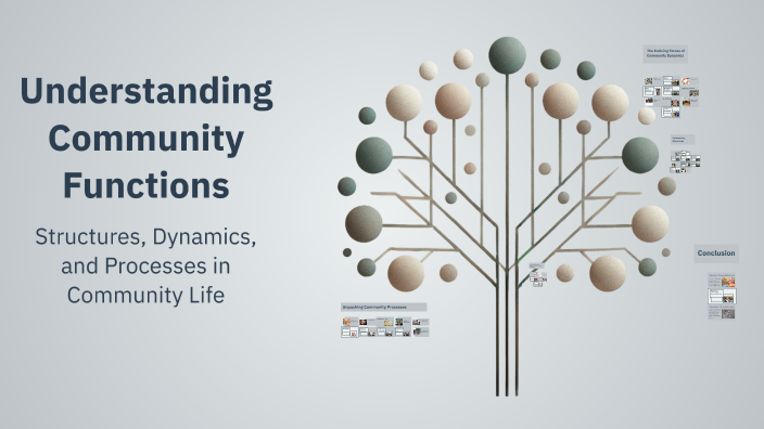 Functioning Community Understanding Community Functions by David Doncillo on Prezi