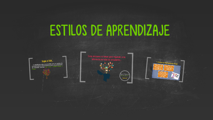 ESTILOS DE APRENDIZAJE by Paulina Correa Navarro on Prezi