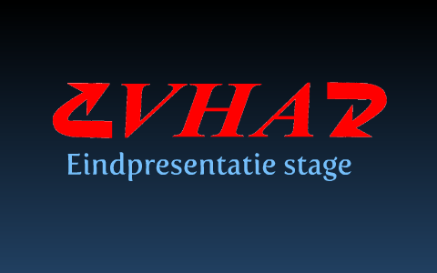 Eindpresentatie Stage - finaal by Thijs Van der Schaeghe on Prezi