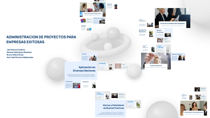 ADMINISTRACION DE PROYECTOS PARA EMPRESAS EXITOSAS by elrivas bruno on