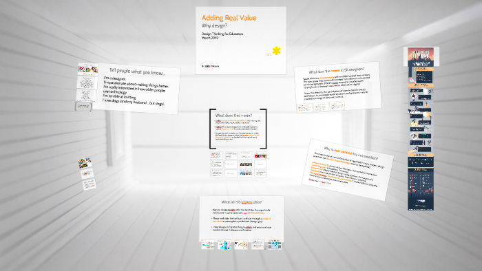 Adding Real Value by V du Preez on Prezi