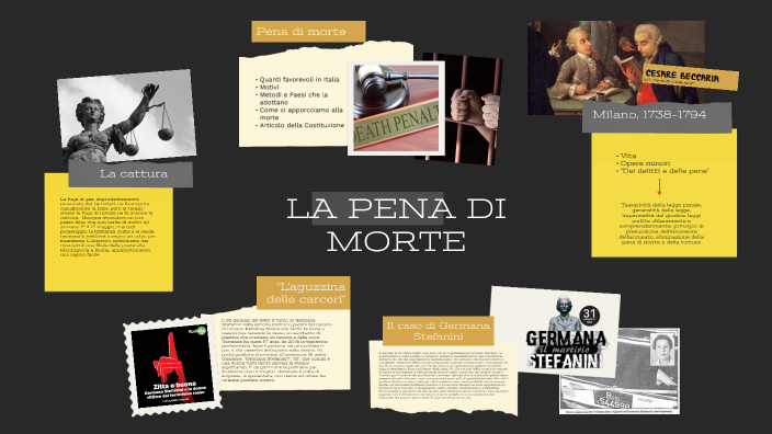 Beccaria E La Pena Di Morte BECCARIA E LA PENA DI MORTE by valeria esposito on Prezi