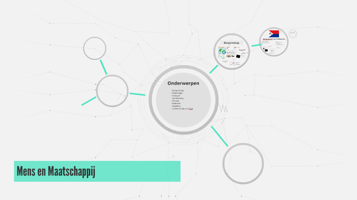 Mens en Maatschappij by Vincent van Weelden on Prezi