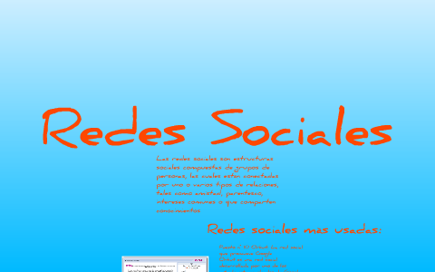 Redes Sociales by lucia fernandez on Prezi
