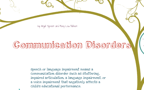 communication disorders research paper topics