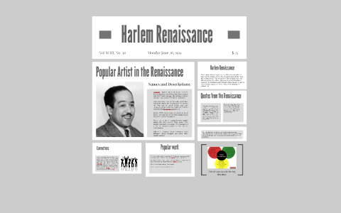 Harlem Renaissance by davis julian on Prezi