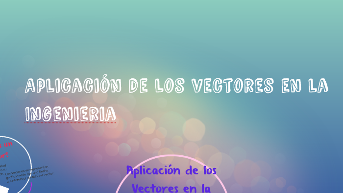 Aplicación de los vectores en la Ingenier by Ana Hernández on Prezi