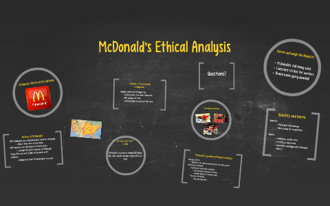 ethical mcdonalds analysis mcdonald