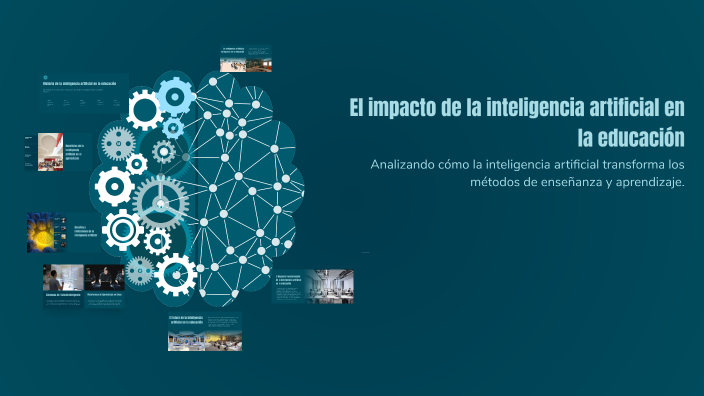 El impacto de la inteligencia artificial en la educación by Maribel ...