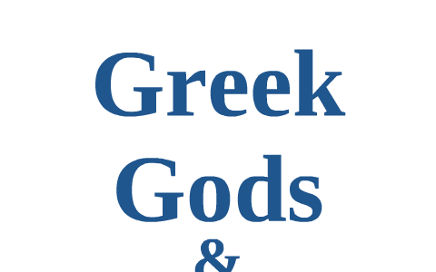 Greek Gods by Courtney Gruenberg