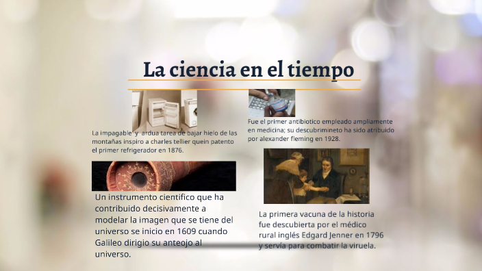 La Ciencia en el Tiempo by Diana Laura Gonzalez Sanchez on Prezi