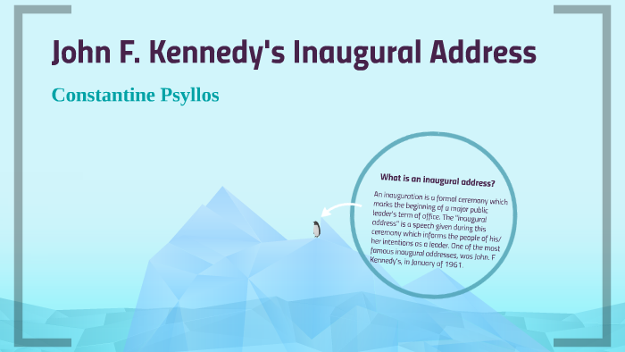 antithesis examples in jfk inaugural address