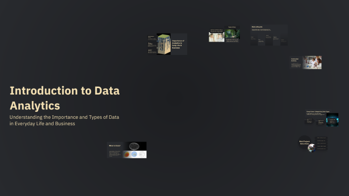 Introduction to Data Analytics by Courtney Grill on Prezi