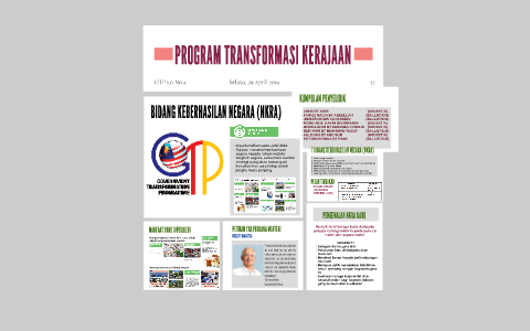 PROGRAM TRANSFORMASI KERAJAAN By Anna Amri