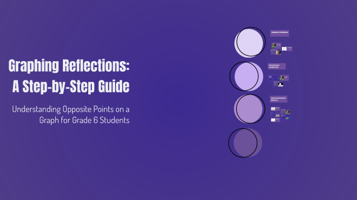 Graphing Reflections: A Step-by-Step Guide by Courtni Cameron- Malcolm ...