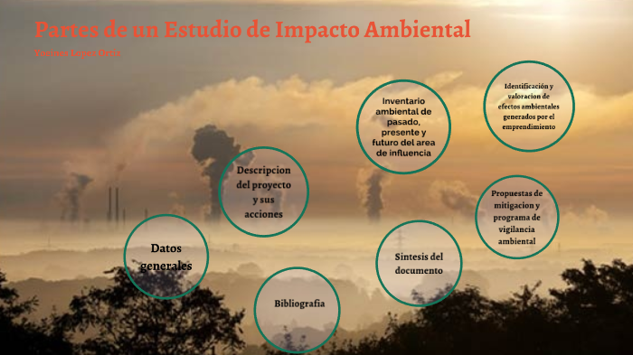 Partes de un Estudio de Impacto Ambiental by YOEINES LOPEZ