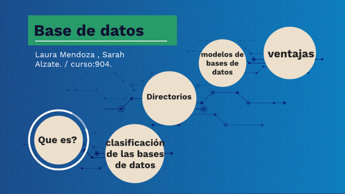base de datos by laura mendoza on Prezi