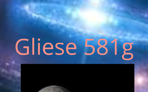 gliese 581g compared to earth