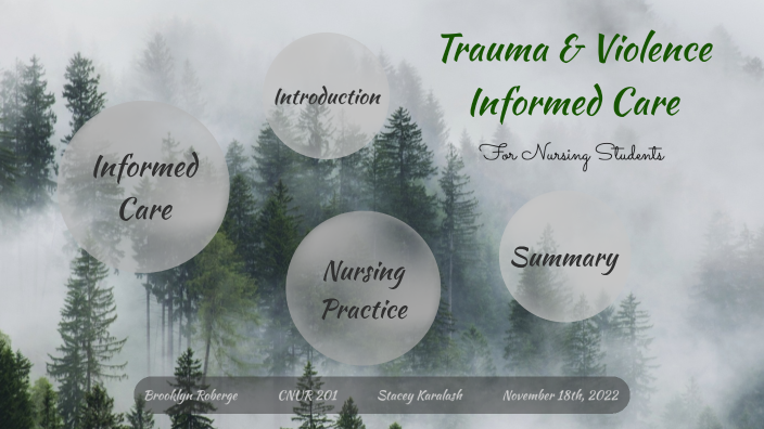 Trauma Informed Care by Brooklyn Roberge on Prezi