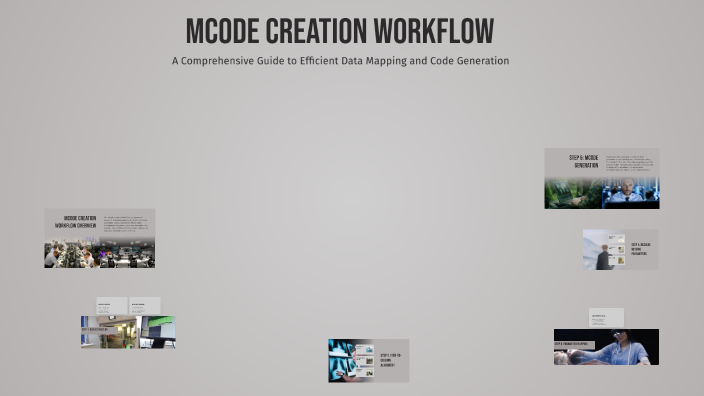 mCode Creation Workflow by Saurabh Pandya on Prezi