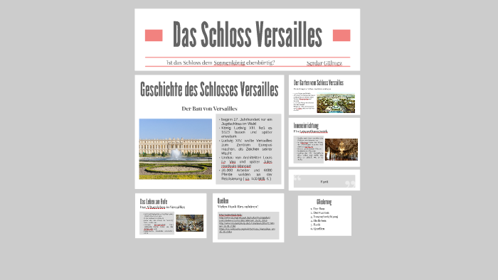 Versailles By Msa V4 On Prezi