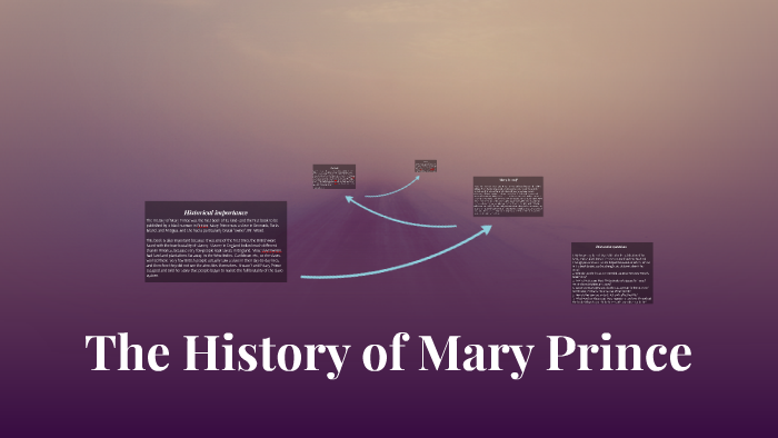 mary prince the history of mary prince