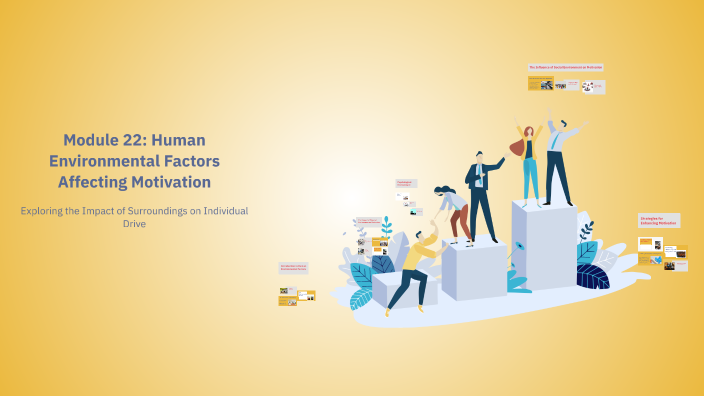 Module 22: Human Environmental Factors Affecting Motivation by Althea ...