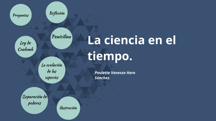 La ciencia en el tiempo by paulettevanessa haro sanchez on Prezi