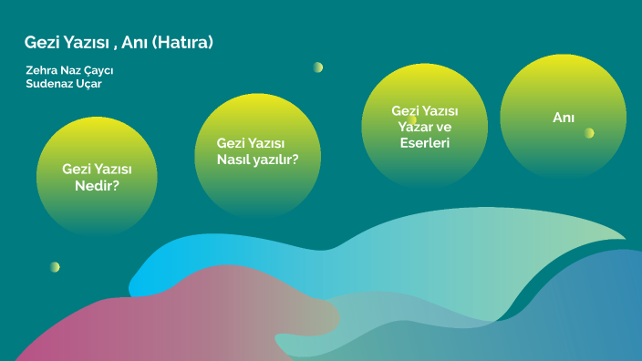 Gezi Yazısı , Anı (Hatıra) by Zehra Naz Çaycı on Prezi